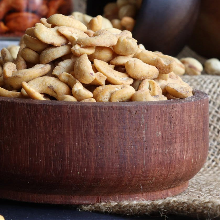 CASHEW SPLITS ROASTED SALTED