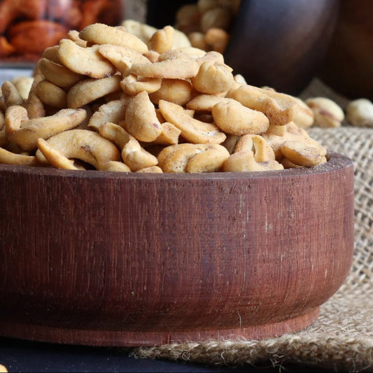 CASHEW SPLITS ROASTED SALTED