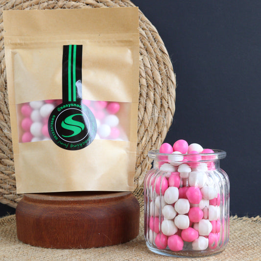 PINK AND WHITE PEANUTS