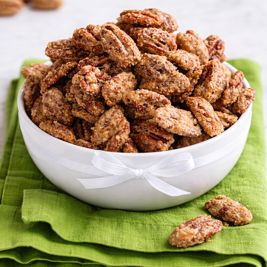 CARAMELIZED PECANS