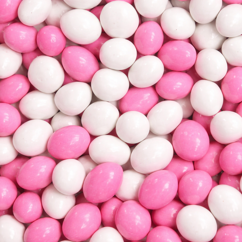 PINK & WHITE PEANUTS
